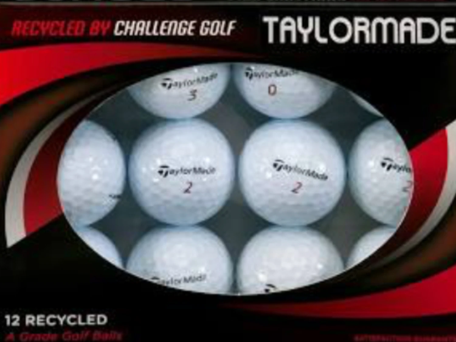 Challenge Golf Taylormade Tp5 Recycled Rewashed Golf Balls