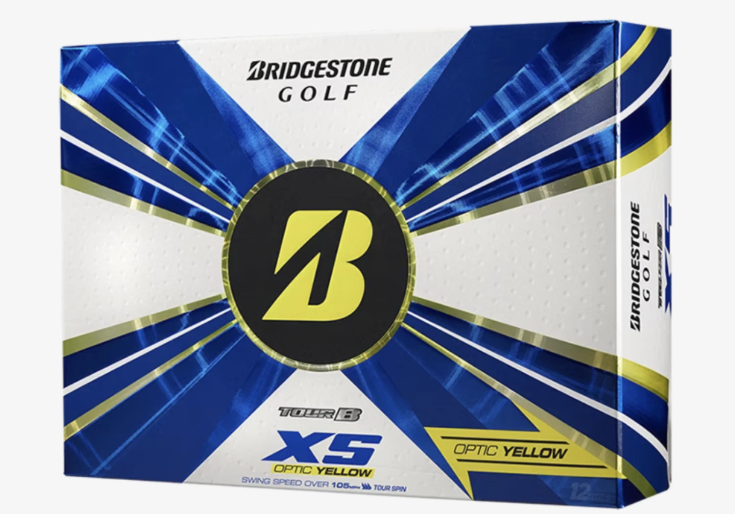 Bridgestone Tour B XS 2022 - YELLOW ( 1Dozen) - Image 2