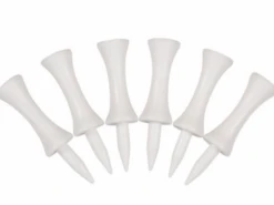 Longridge Plastic Castle Tees White 29Mm